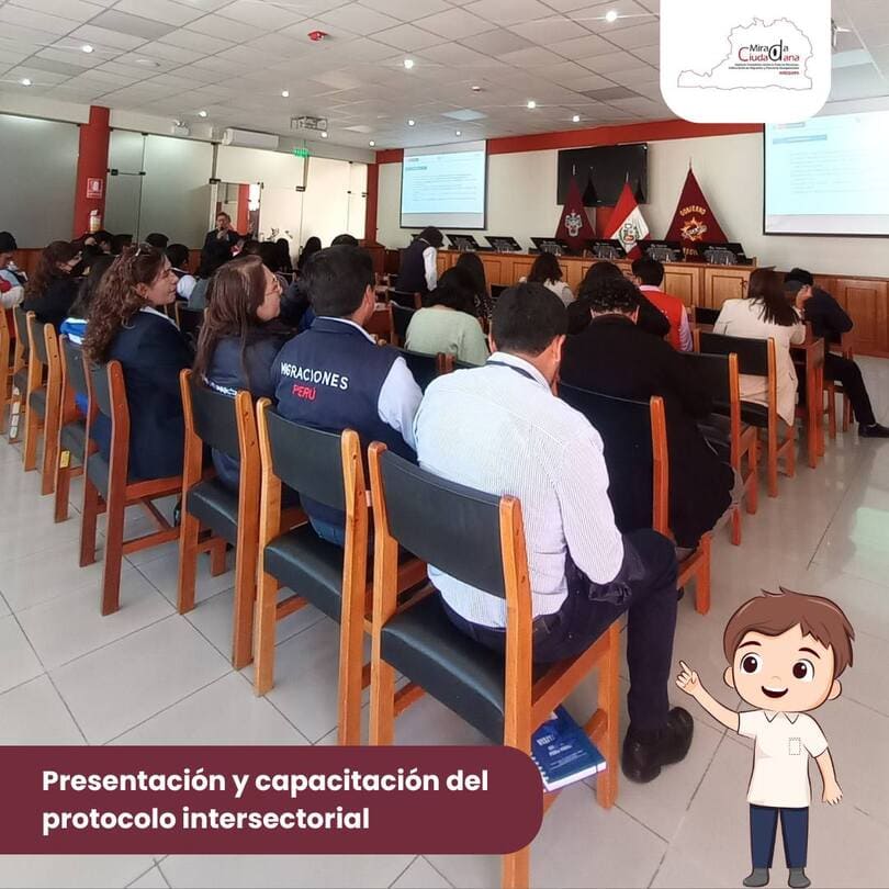 Arequipa - Reunión de coordinación – trata de personas
